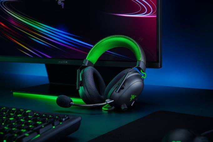 Razer preto edição especial blackshark v2 áudio para jogos B86486