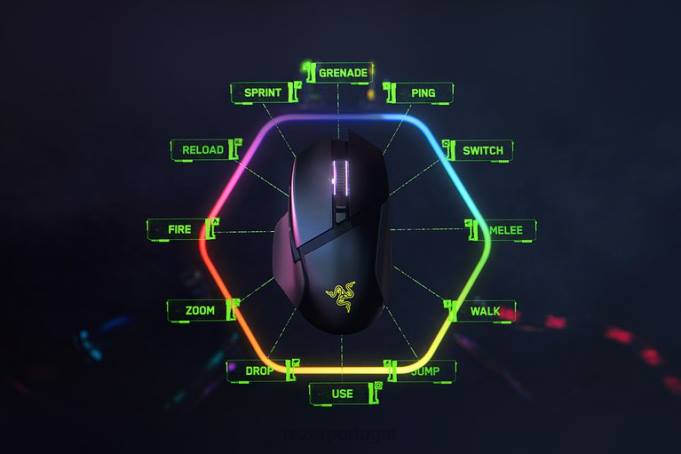 Razer preto basilisco v3 pro ratos B86431
