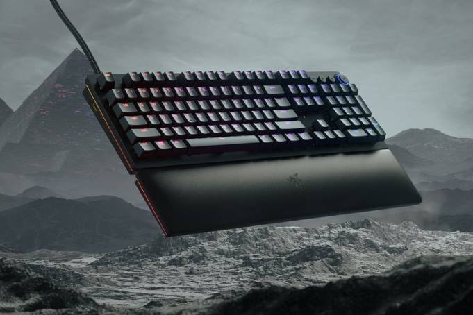 Razer Uma cor Huntsman v2 analógico - nós teclado B86468