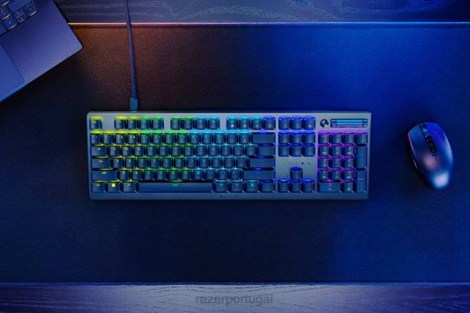 Razer Uma cor deathstalker v2 - interruptor óptico clicky - nós teclado B86467