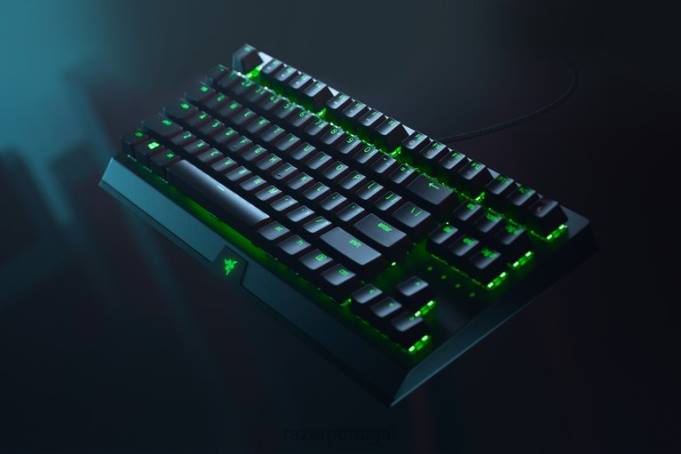 Razer preto blackwidow v3 tenkeyless - interruptor amarelo - nós teclado B86462