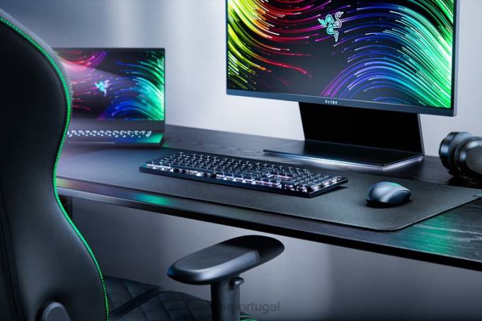Razer preto deathstalker v2 pro - interruptor óptico linear - nós teclado B86465