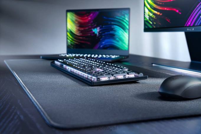 Razer preto deathstalker v2 pro - interruptor óptico linear - nós teclado B86465