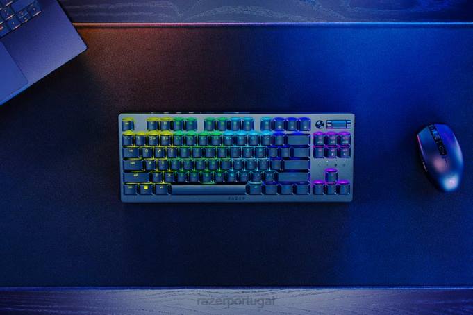 Razer preto deathstalker v2 pro tenkeyless - interruptor óptico clicky - nós teclado B86466