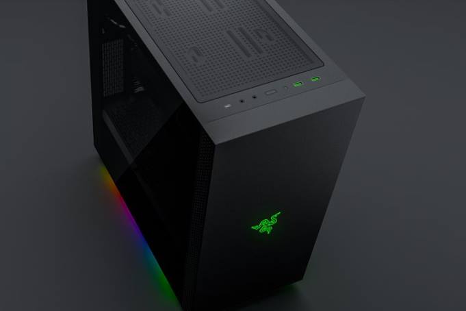 Razer Uma cor tomahawk atx componente de computador B86414