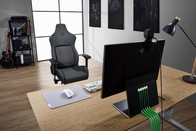 Razer Uma cor iskur – tecido cinza escuro cadeira de jogos B864137