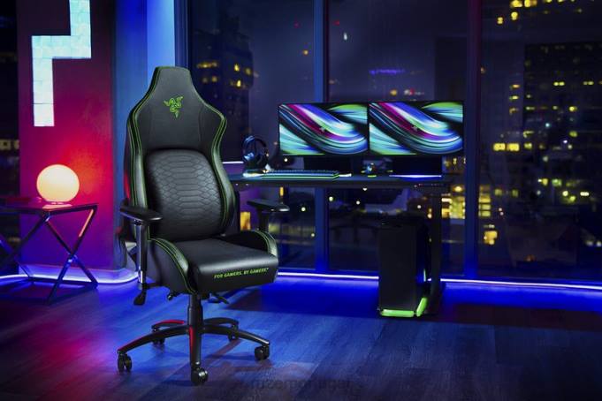 Razer preto iskur cadeira de jogos B864136