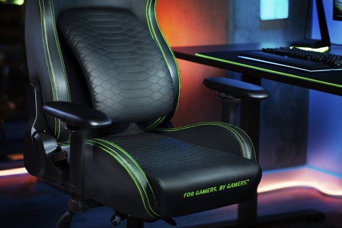 Razer preto iskur cadeira de jogos B864136