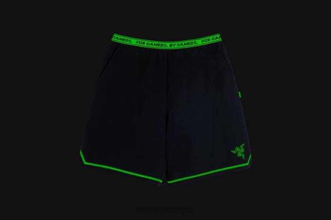 Razer Uma cor athleisure – shorts instinto vestuário B864198