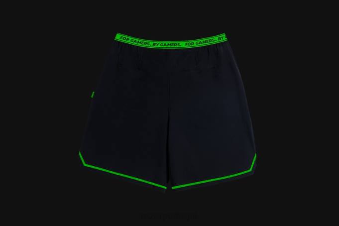 Razer Uma cor athleisure – shorts instinto vestuário B864198