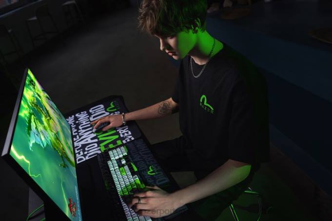 Razer Uma cor camiseta evisu com estampa daicock vestuário B864191